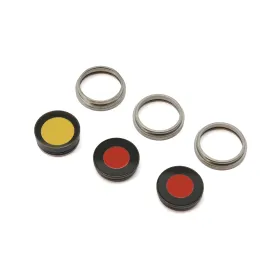 Staklo kamere za iPhone 15 Pro Max White Titanium (MS).