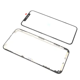 Staklo touchscreen-a za iPhone X black + oca (MS).