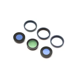 Staklo kamere za iPhone 15 Pro Max Blue Titanium (MS).