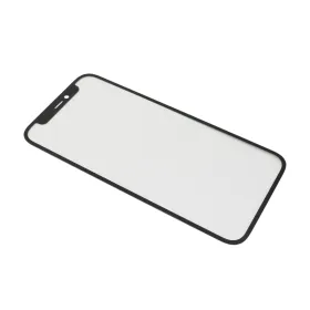 Staklo touchscreen-a za iPhone 12 Mini + frame + OCA stiker black (MS).