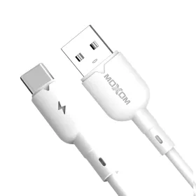 USB data kabl Moxom MX-CB183 3A Type C 1m beli (MS).