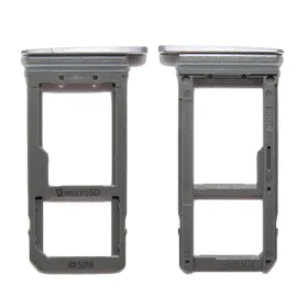 Ulozak za SIM/Micro SD Samsung G930 Galaxy S7 sivi (MS).