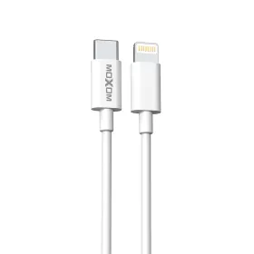 USB data kabl Moxom MX-CB127 Type C na Lightning PD 30W 20cm beli (MS).