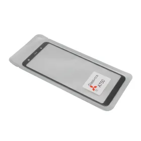 Staklo touchscreen-a za Samsung A750 Galaxy A7 2018 + OCA sticker black (MS).