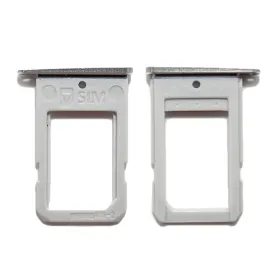 Ulozak za SIM Samsung G925 Galaxy S6 Edge sivi (MS).