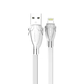 USB data kabl Moxom MX-CB32 2.4A lightning 1m beli (MS).