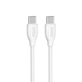 USB data kabl Superior CO-BX19 Fast 60W 3A Type C na Type C 1m beli (MS).