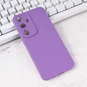 Futrola - maska Silikon Pro Camera za Samsung S936 Galaxy S25 Plus ljubicasta.