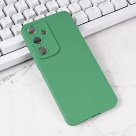 Futrola - maska Silikon Pro Camera za Samsung S936 Galaxy S25 Plus zelena.