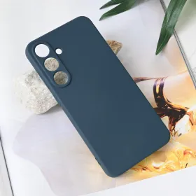 Futrola - maska Teracell Soft Velvet za Samsung S936 Galaxy S25 Plus plava.