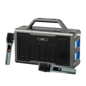 Zvucnik bluetooth Moxom MX-SK89 sa dva mikrofona crni (MS).