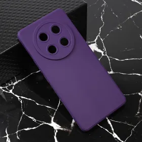 Futrola - maska Teracell Giulietta za Huawei Honor Magic 7 lite mat tamno ljubicasta.