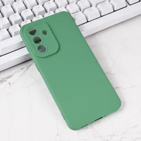 Futrola - maska Silikon Pro Camera za Samsung A566 Galaxy A56 5G zelena.