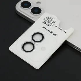 Zastita za kameru OCTAGON DIAMOND za iPhone 16 (6.1)/16 Plus (6.7) srebrna (MS).