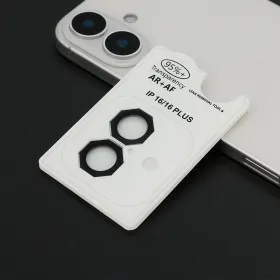 Zastita za kameru OCTAGON za iPhone 16 (6.1)/16 Plus (6.7) crna (MS).