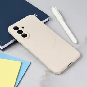 Futrola - maska Teracell Giulietta Magsafe za Samsung A366 Galaxy A36 5G bela.