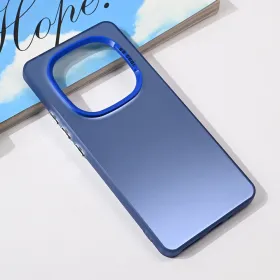 Futrola - maska Clear za Xiaomi Redmi Note 14 Pro 5G plava.