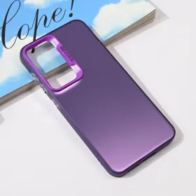 Futrola - maska Clear za Samsung S931 Galaxy S25 ljubicasta.