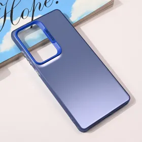 Futrola - maska Clear za Samsung S938 Galaxy S25 Ultra plava.