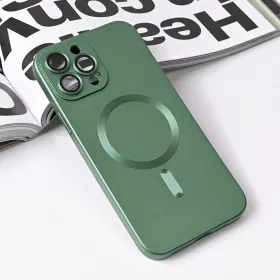 Futrola - maska Magsafe Chrome za iPhone 13 Pro Max 6.7 zelena.