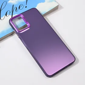 Futrola - maska Clear za Samsung A065F Galaxy A06 ljubicasta.