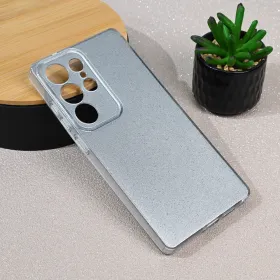 Futrola - maska Sparkle Dust za Samsung S938 Galaxy S25 Ultra srebrna.