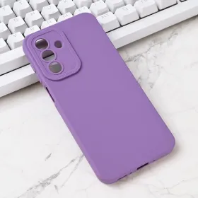 Futrola - maska Silikon Pro Camera za Samsung A266 Galaxy A26 5G ljubicasta.