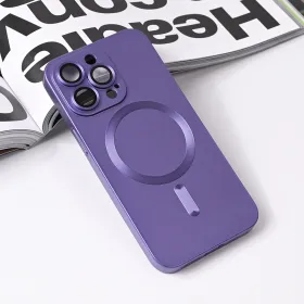 Futrola - maska Magsafe Chrome za iPhone 13 Pro 6.1 ljubicasta.