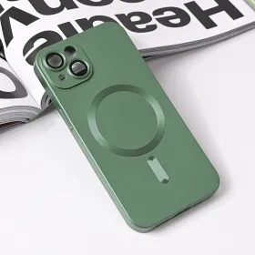 Futrola - maska Magsafe Chrome za iPhone 14 6.1 zelena.