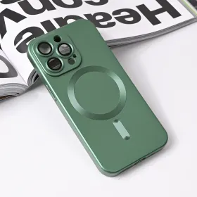 Futrola - maska Magsafe Chrome za iPhone 13 Pro 6.1 zelena.