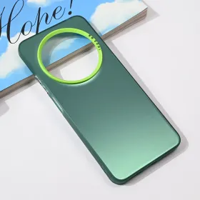 Futrola - maska Clear za Xiaomi Redmi 14C/A4 zelena.