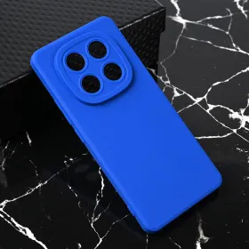 Futrola - maska Teracell Giulietta za Xiaomi Redmi Note 14 Pro 5G mat plava.
