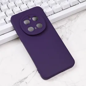 Futrola - maska Silikon Pro Camera za Huawei Honor Magic 7 Pro tamno ljubicasta.