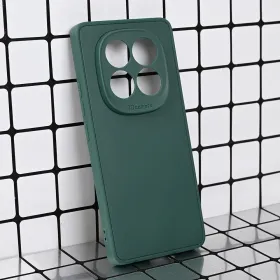 Futrola - maska 3D Camera za Xiaomi Redmi Note 14 Pro 5G tamno zelena.