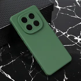 Futrola - maska Teracell Giulietta za Xiaomi Redmi Note 14 Pro 5G mat zelena.