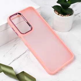 Futrola - maska Shining Camera za Samsung A266 Galaxy A26 5G roze.