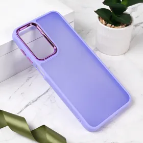 Futrola - maska Shining Camera za Samsung A266 Galaxy A26 5G ljubicasta.