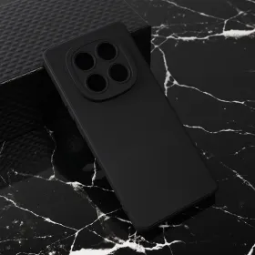 Futrola - maska Teracell Giulietta za Xiaomi Redmi Note 14 Pro 4G mat crna.