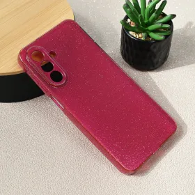 Futrola - maska Sparkle Dust za Samsung A266 Galaxy A26 5G bordo.
