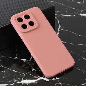 Futrola - maska Teracell Giulietta za Huawei Honor X8c mat tamno roze.