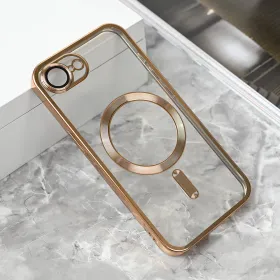 Futrola - maska Magsafe Lux za iPhone 16E zlatna.