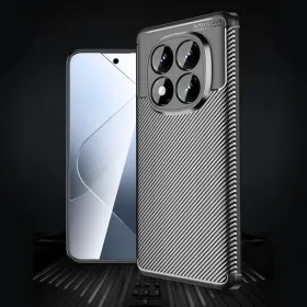 Futrola - maska Defender Carbon za Xiaomi Redmi Note 14 Pro 4G (EU) crna.