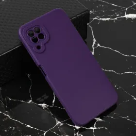 Futrola - maska Teracell Giulietta za Huawei P40 Lite/Nova 6 SE mat tamno ljubicasta.