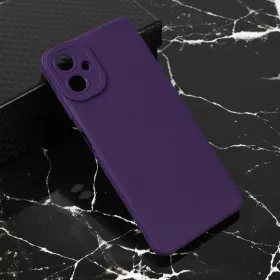 Futrola - maska Teracell Giulietta za Samsung A065F Galaxy A06 mat tamno ljubicasta.