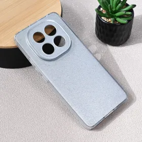 Futrola - maska Sparkle Dust za Xiaomi Redmi Note 14 Pro 4G/5G/Pro Plus srebrna.