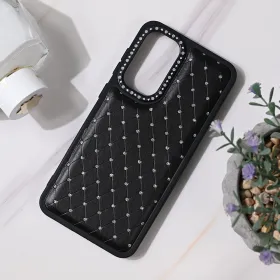 Futrola - maska Bling za Samsung A366 Galaxy A36 5G crna.