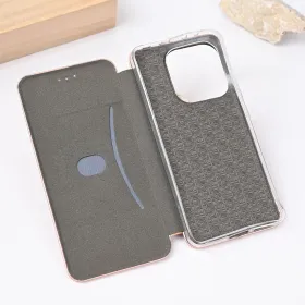 Futrola - maska Teracell Flip Cover za Xiaomi Redmi Note 14 4G (SRB) roze.