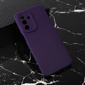 Futrola - maska Teracell Giulietta za Samsung A266 Galaxy A26 5G mat tamno ljubicasta.