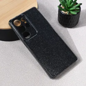 Futrola - maska Sparkle Dust za Samsung S938 Galaxy S25 Ultra crna.