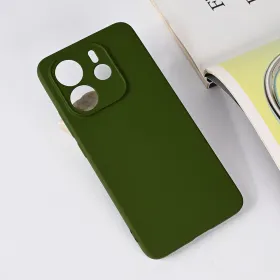 Futrola - maska Gentle Color za Xiaomi Redmi Note 14 4G (SRB) zelena.